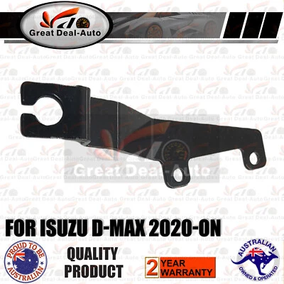 Black UHF/PHONE Bonnet Mount Aerial Bonnet Bracket For Isuzu D-Max 2020-on