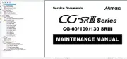 MIMAKI CJ-60/100/130SRIII SR3 maintenance manual cutter service document