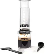 AeroPress Clear XL Coffee Press – 3 in 1 Brew Combines French Press, Pourover, Espresso, Full bodied smooth coffee without grit or bitterness, Portable Coffee Maker for Home, Office, Camping & Travel