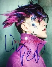 Lil Peep rapper SIGNED reprint 8x10 Photo Autographed RP #2