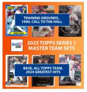 2025 Topps Series 1 Master Team Set Seattle Mariners Julio Rodriguez Woo Ichiro