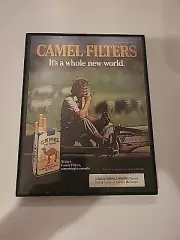 Camel Filters Cigarettes Safari Print Ad 1986 Framed 8.5x11