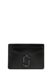 Marc Jacobs The Snapshot Dtm Leather Card Holder - Black ONE SIZE
