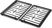 W11394363 Burner Grates Stove Replacement Parts for Whirlpool Gas Stove Range Grate Kit Cast Iron Whirlpool WFG540H0ES0 WFG540H0AS1 WFG540H0ES1 Cooktop Surface Wok Stovetop Oven Grates 2 Pcs
