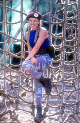 Australian singer Kylie Minogue in Street Fighter on August 11, - Old Photo 34