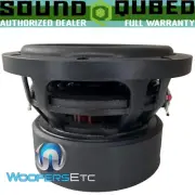 SOUNDQUBED HDS206-D2 6.5" 350W SUB DUAL 2-OHM CAR AUDIO SUBWOOFER BASS SPEAKER