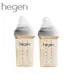 【Hegen】金色奇蹟PPSU多功能方圓型寬口奶瓶 240ml／雙瓶組