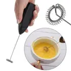 Stainless Steel Cake Blender Coffee Stirrer Egg Beater Electric Milk Frother