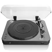 Lenco LBT-120BK Turntable Record Vinyl Player w/ Direct Encoding/Bluetooth Black