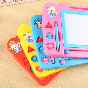兒童畫畫板磁性寫字板筆 彩色小孩幼兒磁力寶寶涂鴉板 1-3歲2玩具