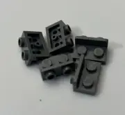 LEGO Parts - Dark Bluish Gray, Bracket 1 x 2 - 1 x 2 Inverted, 99780, QTY 5