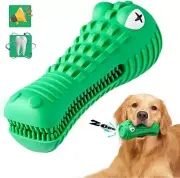 Durable Dog Chew Toy for Aggressive Chewers Large Breed Treat (Green, Crocodile)