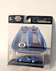2023 M2 Machines Auto-Drivers 1959 Chevrolet Corvette Sting Ray XP-86 (Blue)