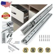 6 Pairs of 22 Inch Heavy Duty Soft Close Drawer Slides - Easy Installation Kit