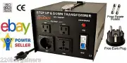 Simran AC-2000 W 110V 220V Power Converter Step Up Down Transformer 2000W