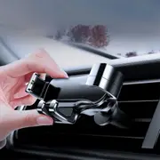 Car Air Outlet Phone Gravity Holder-Black