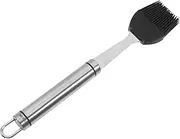 BBQ Grill Brush Stainless Steel Material Oil Brush for Barbecue Sauce Application Versatile for Grilling Baking and Cleaning