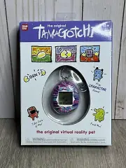NEW Bandai The Original Tamagotchi Gen 1 Virtual Reality Pet 2020 PURPLE MARBLE