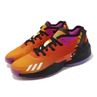 在飛比找ETMall東森購物網優惠-adidas 籃球鞋 D O N Issue 4 男鞋 橘紅