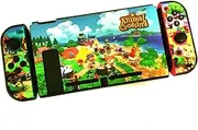 Nintendo Switch Hard Shell Plastic Protective Cover Case - Animal Crossing New Horizons Design