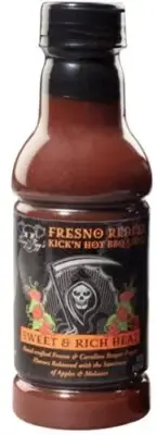Tony Piggs Hot BBQ Sauce Fresno Reaper Flavor (19oz)- Great Condiment Topping