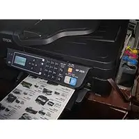 在飛比找蝦皮購物優惠-二手 EPSON WF-2651 傳真複合機+連續供墨 +墨