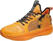 [SDEQA] Men's High Top Basketball Shoes Fashion Athletic Sneakers Lightweight Non Slip Running Sport for Athletic