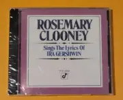 Rosemary Clooney Sings The Lyrics Of Ira Gerschwin CD New Sealed Concord Jazz