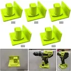 Tool Storage Shelf Rack with Screws For Ryobi 18V One + Battery Drill Power Tool