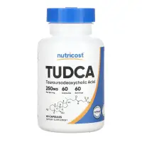 在飛比找蝦皮購物優惠-美國Nutricost TUDCA 牛磺熊去氧膽酸膠囊 25