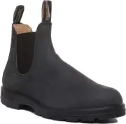 Blundstone 587 Unisex Leather Womens Boots In Black UK 3 - 12