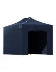 [Instahut] Gazebo Pop Up Marquee Folding Tent Outdoor Shade Canopy 3x4.5 in Navy