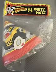 1987 Vintage Who Framed Roger Rabbit Party Hats Unique Package Of 8 Disney NEW