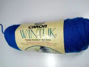 Caron Wintuk Yarn-Royal-3 1/2 oz Skeins-Vintage