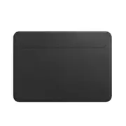 Skin Pro Ii 12 Inch Ultra-Thin Pu Leather Protective Case For Macbook(Black)