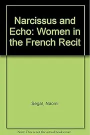 Narcissus and Echo: Women in the French Recit