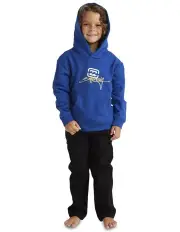 [Billabong] OG Script Pop Pullover Hoodie in Dark Cobalt