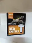 Ceramic Heat Emitter, Infrared Reptile Heating Lamp Bulb, 100 W - Flunker's