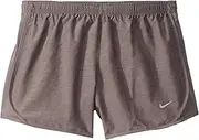 [Nike] Girls Dri-FIT Dry Tempo Running Shorts Size S (8) Gunsmoke/Wolf Grey