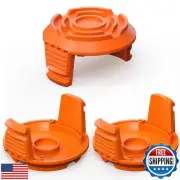 3 Pack Trimmer Replacement Spool Cap Cover for Worx,Compatible for Worx Weed