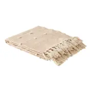 Home Beautiful Rumi Throw - Dusty Rose