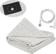 Grounding Sheet with Grounding Cord - Materials Organic Cotton and Silver Fiber Natural Wellness (153x203cm)