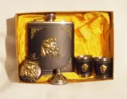 Flask & Pocket Watch Set ( Stingray ) FREE SHIPPING