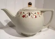 Jewel Tea Autumn Leaf Hall China 6 Cup Star Teapot NALCC 2005