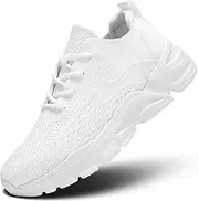 [Kvovzo] Women's Light Sneakers Tennis Running Slip-on Ladies Shoes Casual Walking Work Cross Training Shoes Fashion Gym Trainer