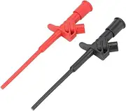 2Pcs High Voltage Test Probe,P5004 Professional Insulated Quick Test Oscilloscope Automotive Probe Auto Repairing Test Clip Hook
