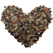 600-700Pcs Buttons for Crafts Bulk Assorted Sizes Craft Buttons for Brown