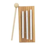 3 Tone Solos Instrument Meditation Bells Hand for Prayer, Classroom