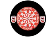 St George Illawarra Dragons NRL Dart Board and Surround Set