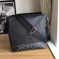 在飛比找Yahoo!奇摩拍賣優惠-奧特萊斯精品代購  COACH 54771素面牛皮 單肩斜跨